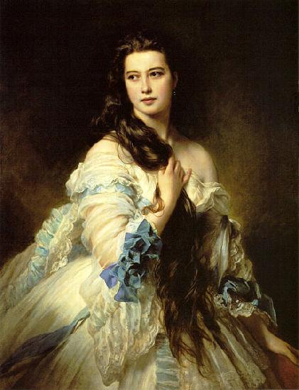 Franz Xaver Winterhalter Barbara Dmitrievna Mergassov Rimsky Korsakova